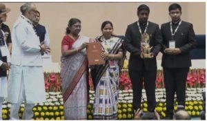 Ganjam District Administration received Six National Panchayat Awards 2023